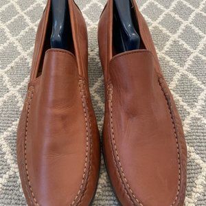 Johnston & Murphy Men's Cresswell Venetial Sheepskin Loafers - Size 10M